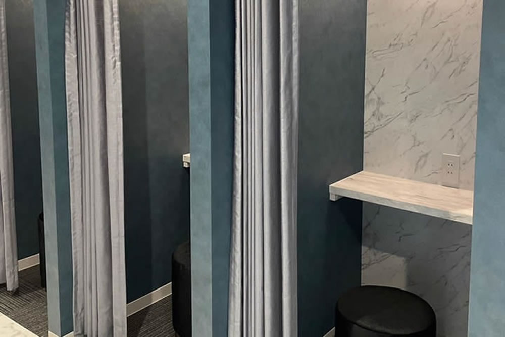 eclinic福岡院のパウダールーム