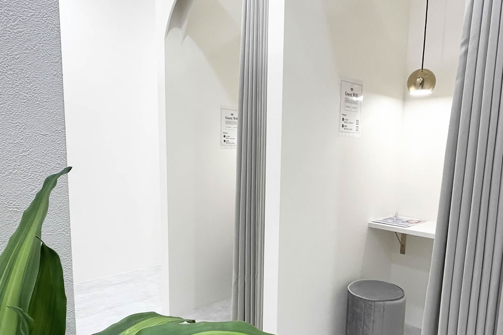 eclinic那覇院のパウダールーム