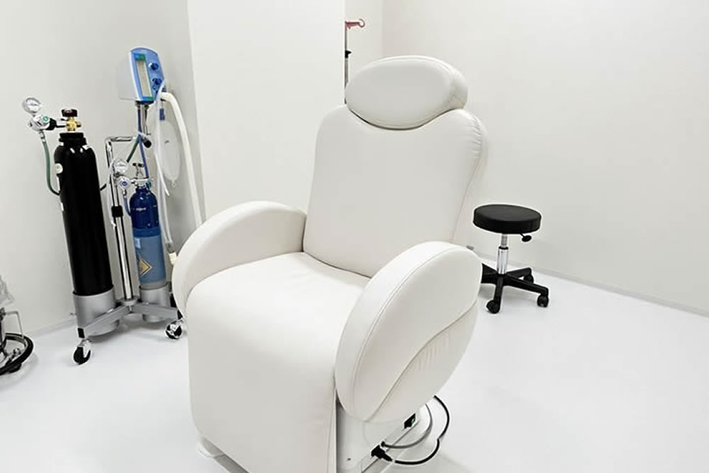 eclinic那覇院の施術室