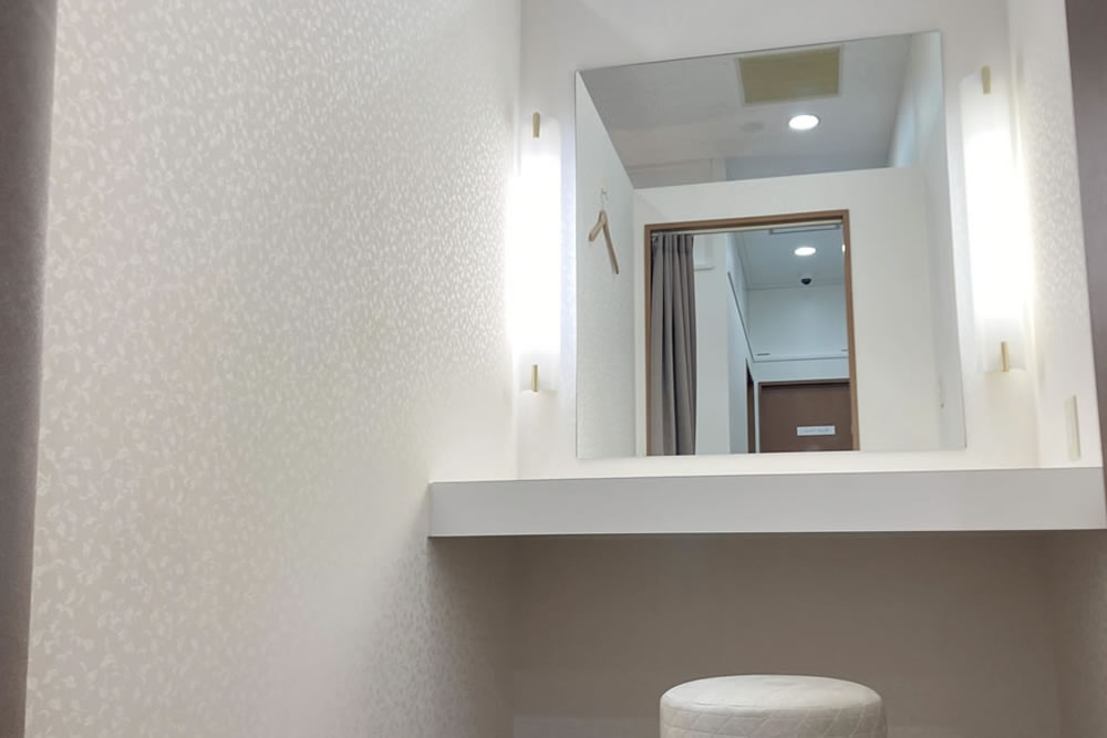 eクリニック富山駅前院のパウダールーム