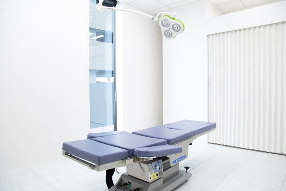 eクリニック金沢本院の手術室