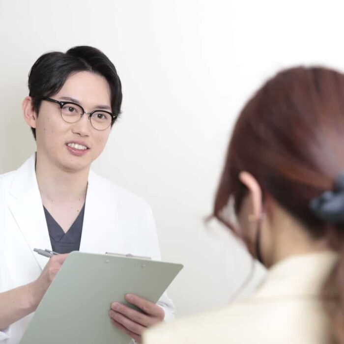 医師カウンセリングの様子