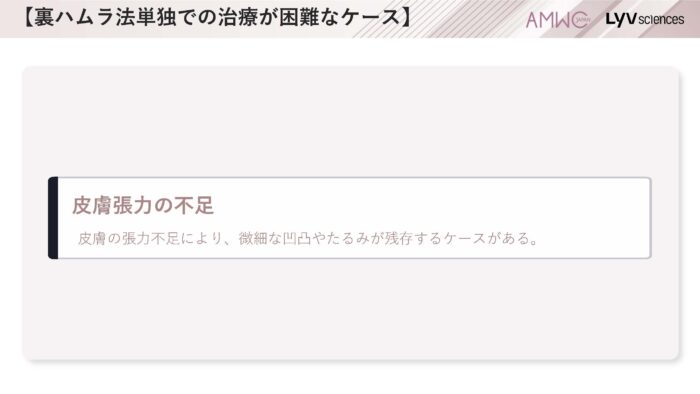 14_裏ハムラ法単独での治療が困難なケース